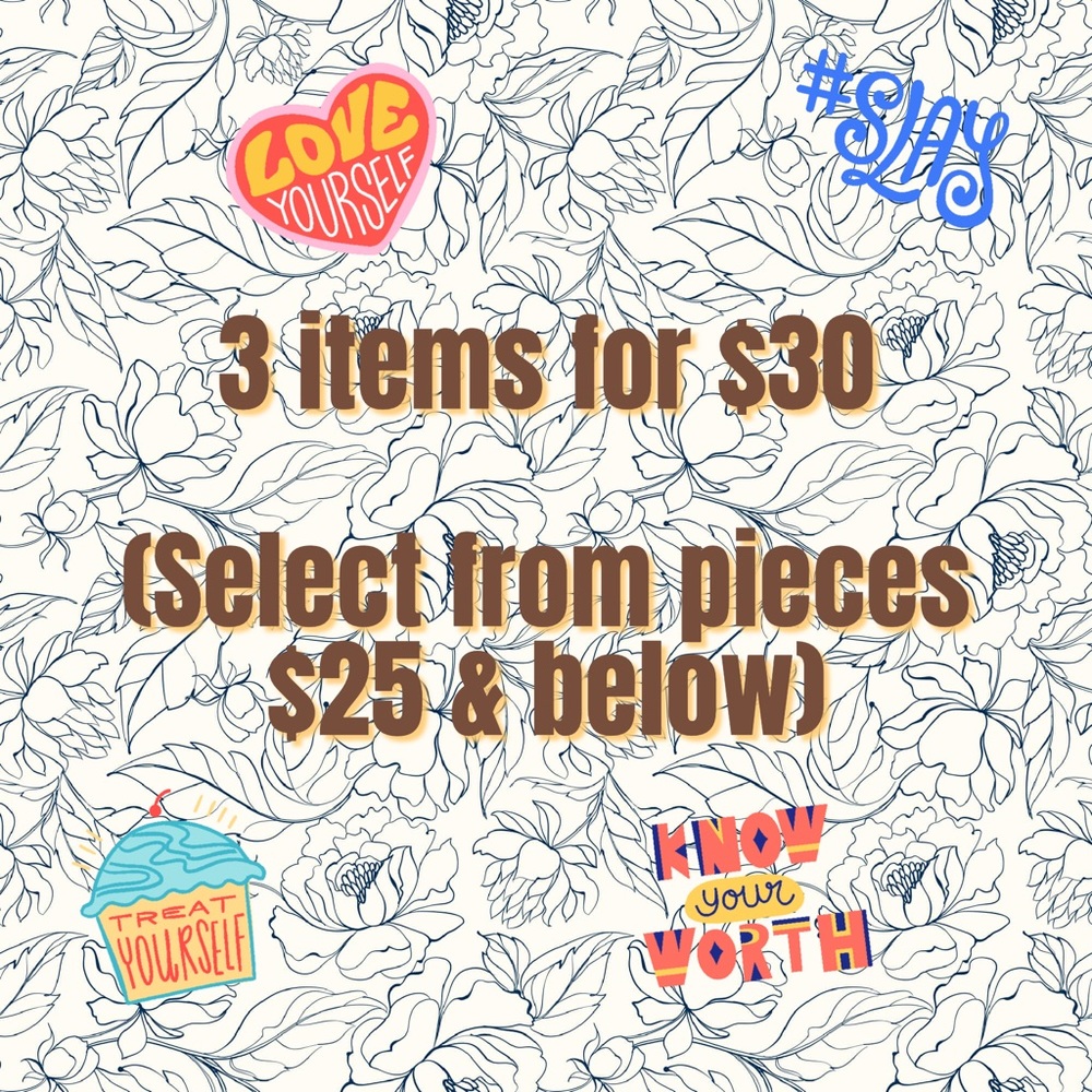 3 for $30 bundle